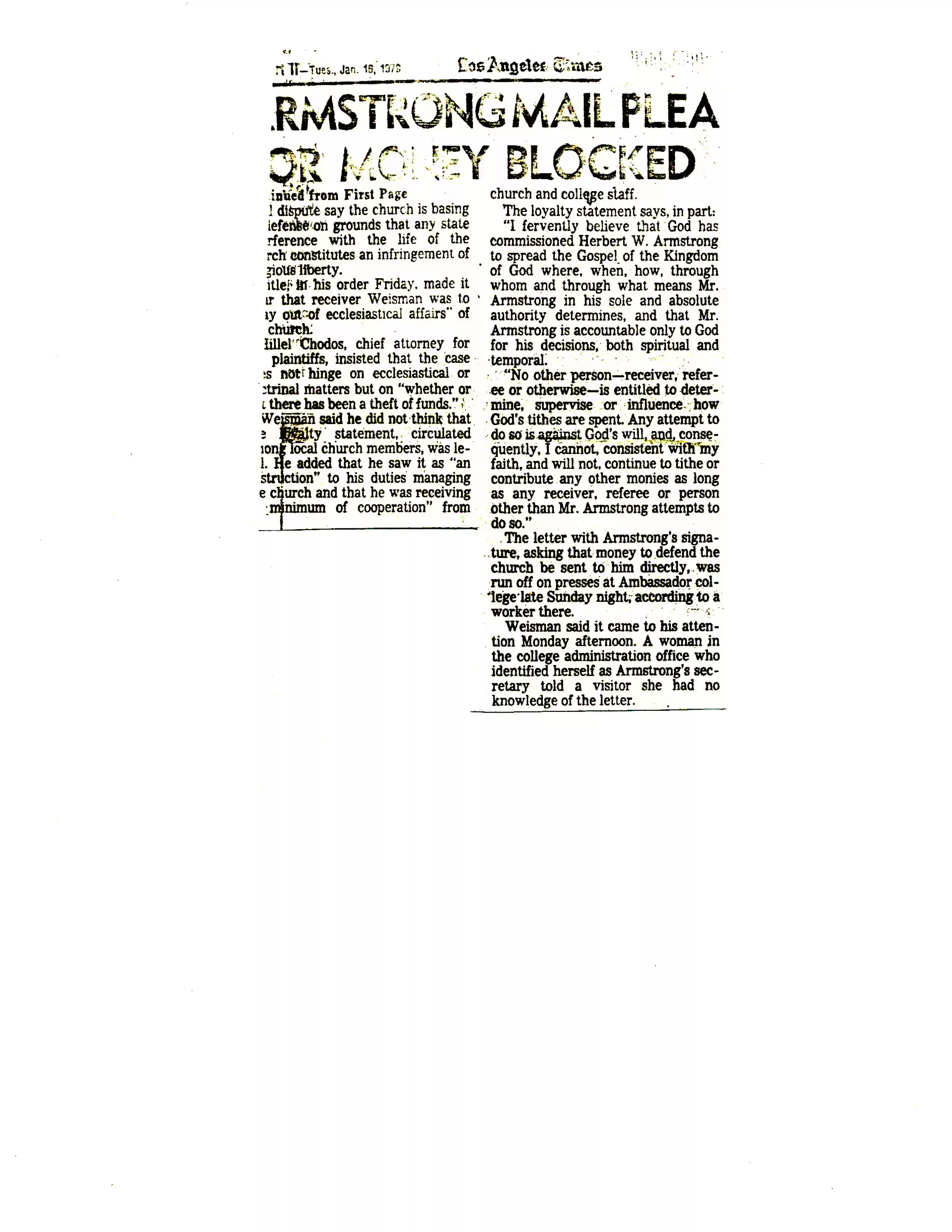 2. LA Times 1-16-79